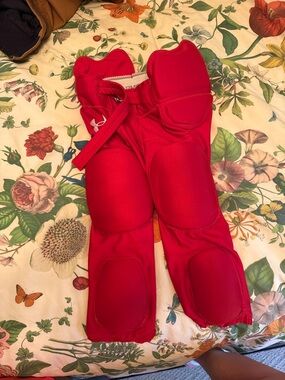 Under Armour Kids Red Padded Football Shorts